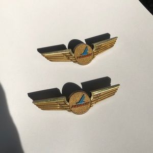 Piedmont Plastic Wing vintage pins